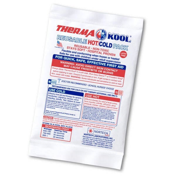 ThermaKool Reusable Hot/Cold Packs, 4